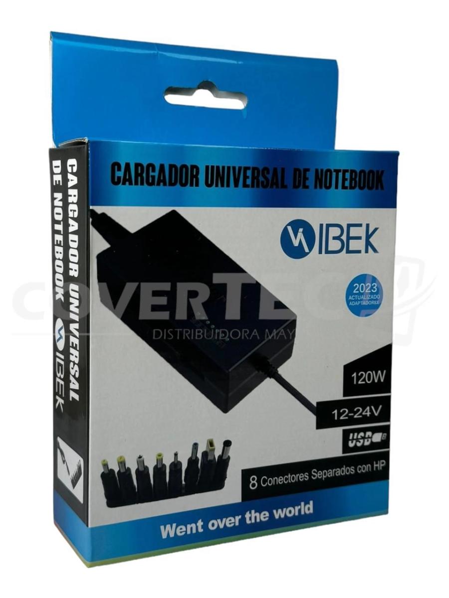 Cargador Notebook Ibek 8 Fichas
