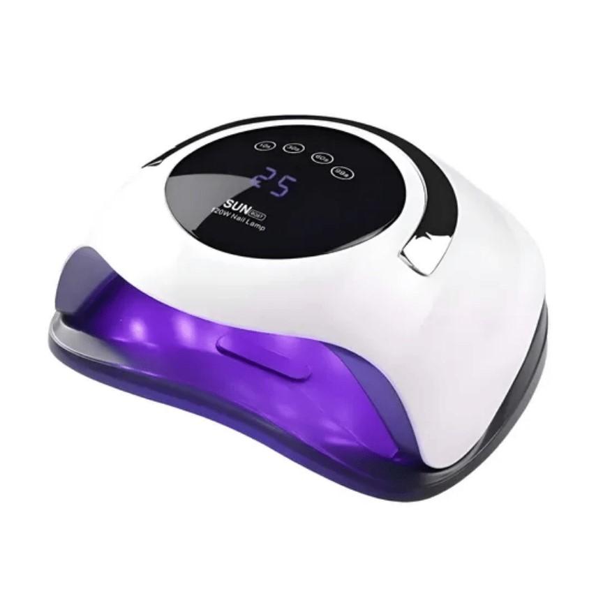 CABINA DE UÑAS PROFESIONAL UV LED SUN BQ5T 120W 36 LUCES LED